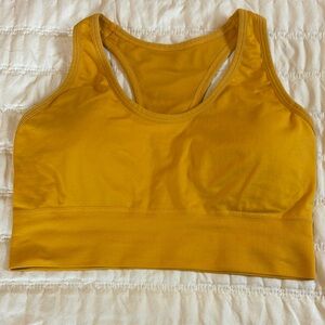 Women's Mustard Sports Bra